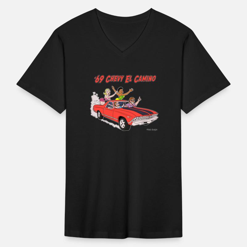 1969 Chevy El Camino Cartoon