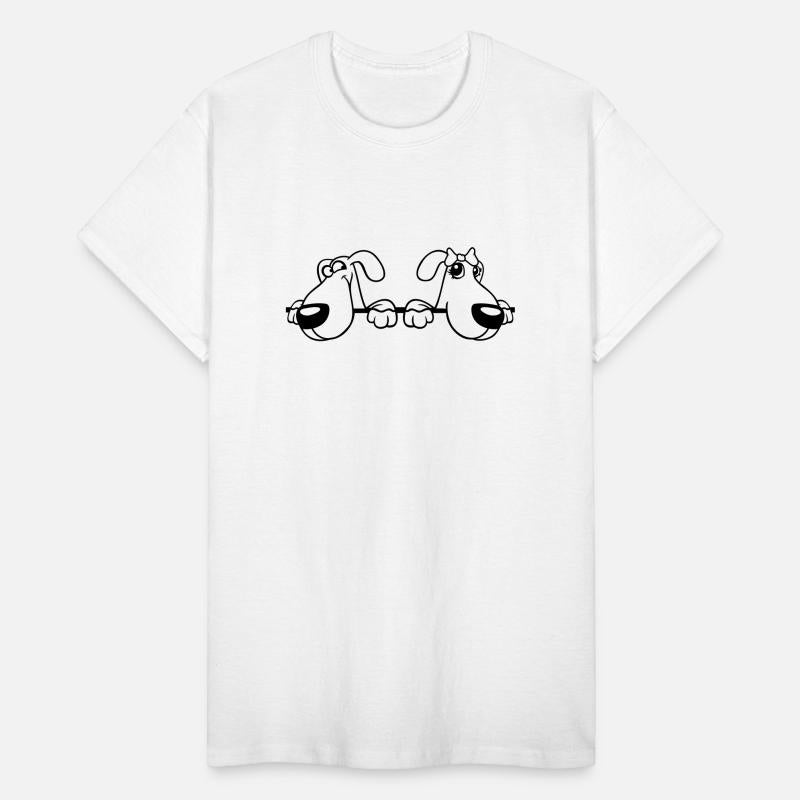 2 Dogs Team Two Friends Couple In Love Girl Boy