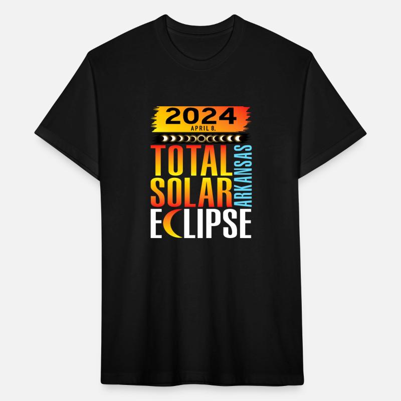2024 April 8 Total Solar Eclipse ARKANSAS