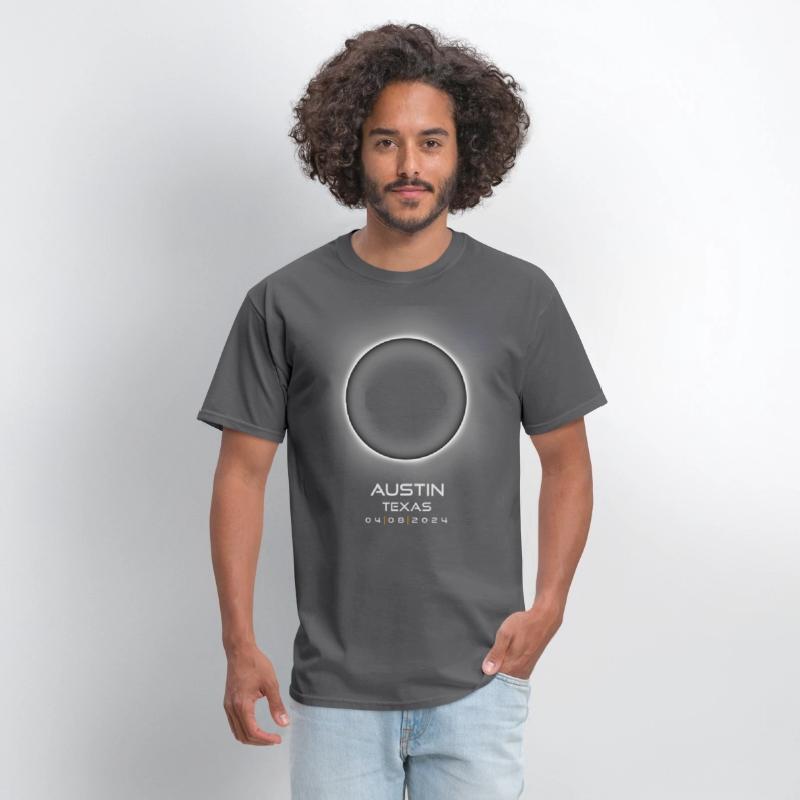 2024 Austin Texas Eclipse Memento Souvenir
