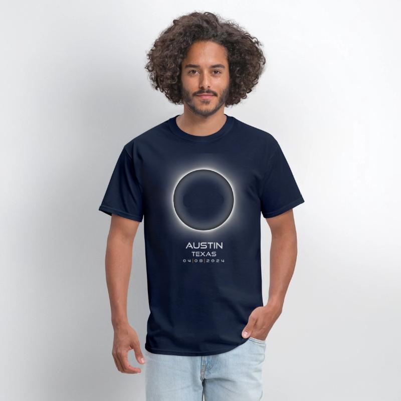 2024 Austin Texas Eclipse Memento Souvenir