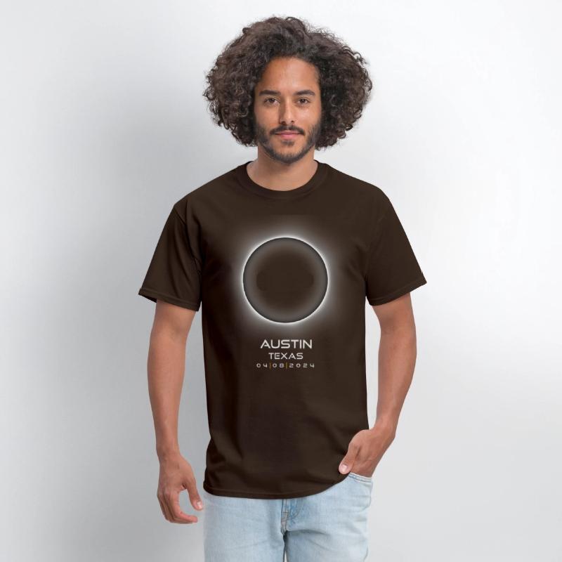 2024 Austin Texas Eclipse Memento Souvenir