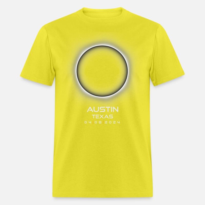 2024 Austin Texas Eclipse Memento Souvenir