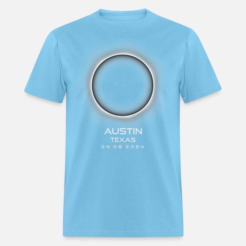 2024 Austin Texas Eclipse Memento Souvenir