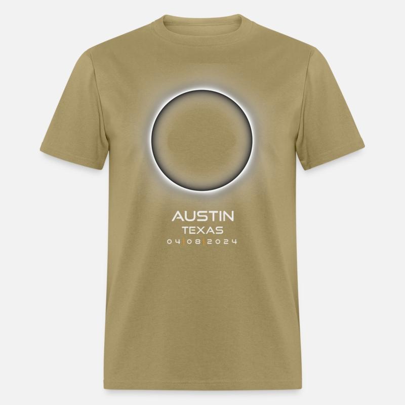 2024 Austin Texas Eclipse Memento Souvenir