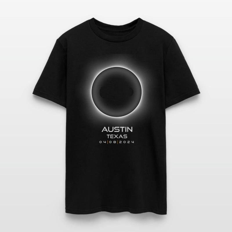 2024 Austin Texas Eclipse Memento Souvenir