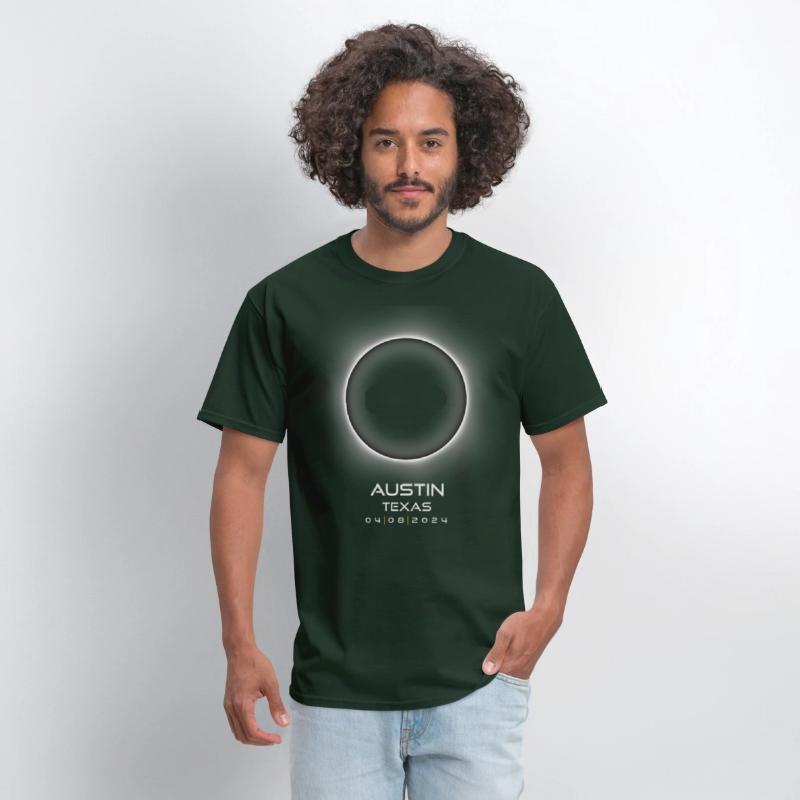 2024 Austin Texas Eclipse Memento Souvenir