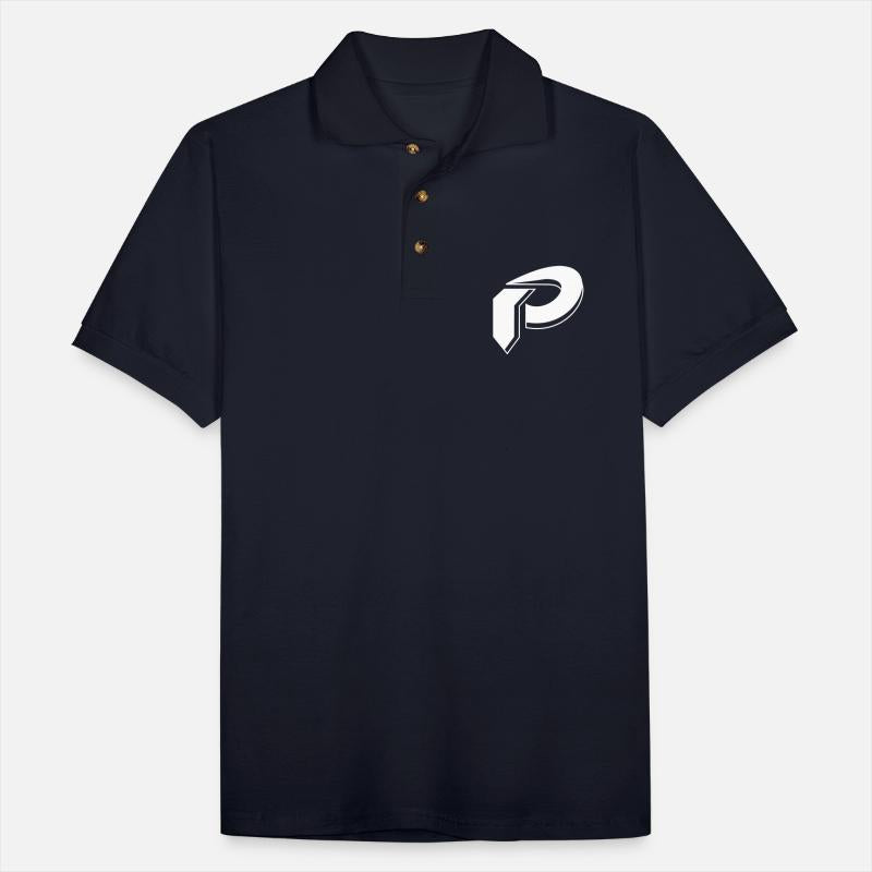 3d letter P logo "White Design"