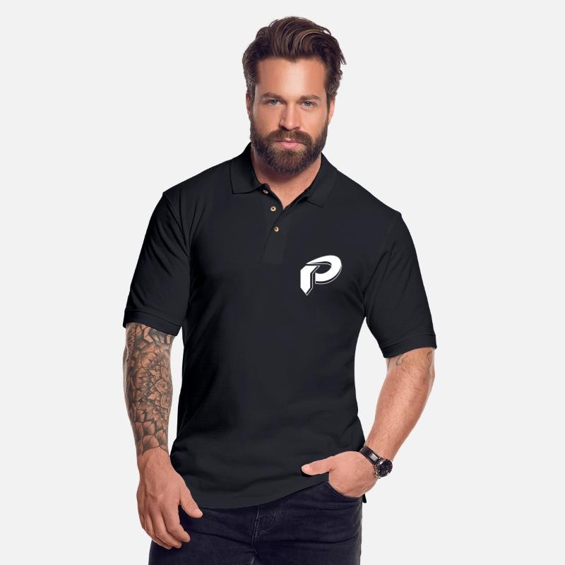 3d letter P logo "White Design"