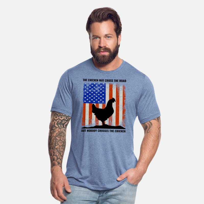 4th of July American Flag USA Chicken Lover Farmer