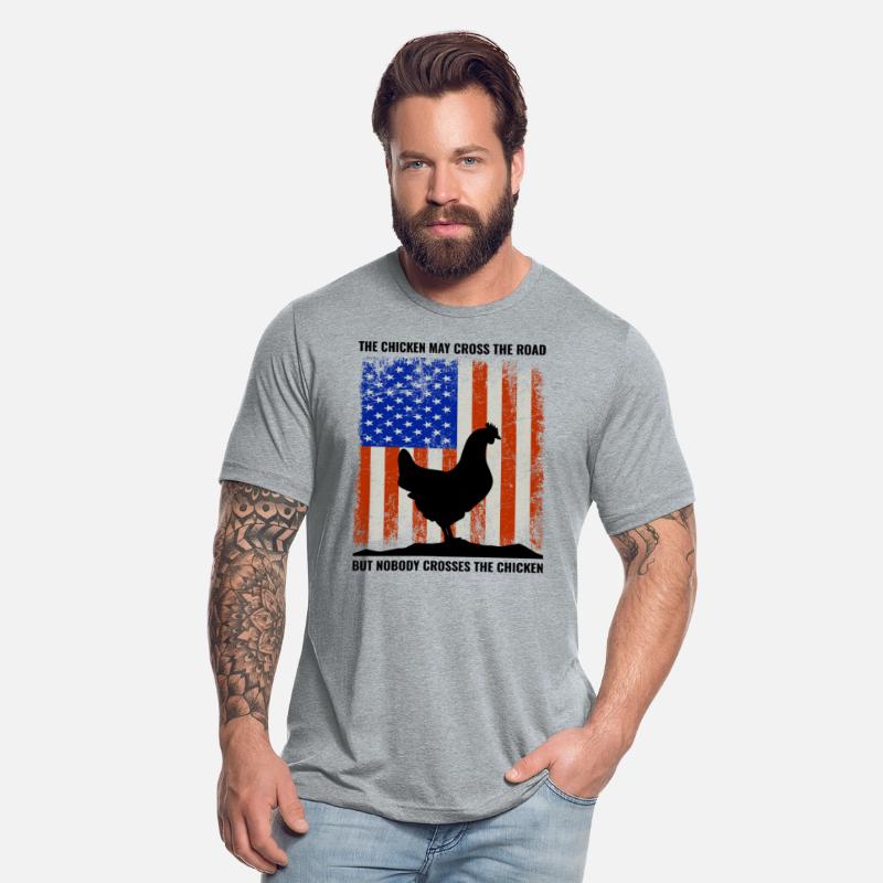 4th of July American Flag USA Chicken Lover Farmer