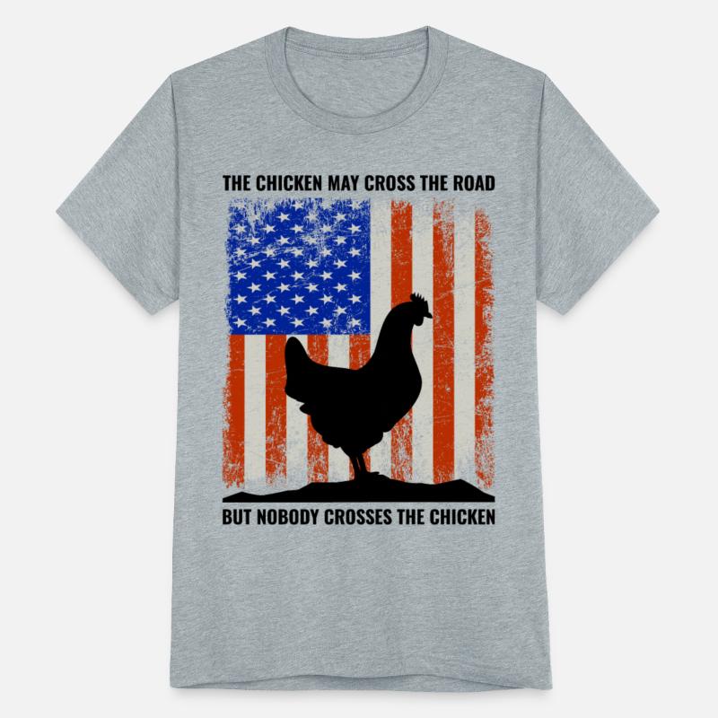 4th of July American Flag USA Chicken Lover Farmer