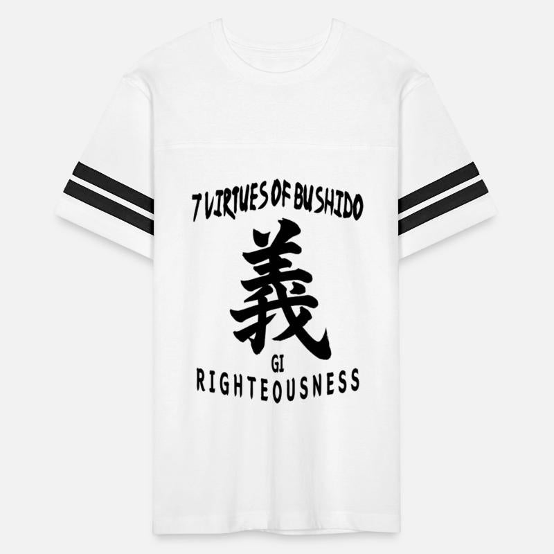 7 Virtues of Bushido (Righteousness - Black Kanji)