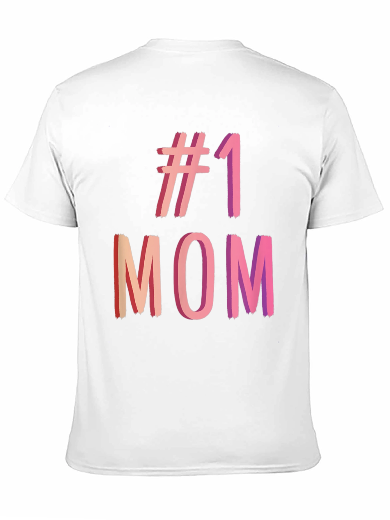 #1 Mom Graphic Tee - Black T-Shirt