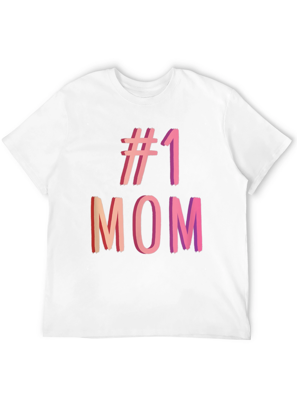 #1 Mom Graphic Tee - Black T-Shirt