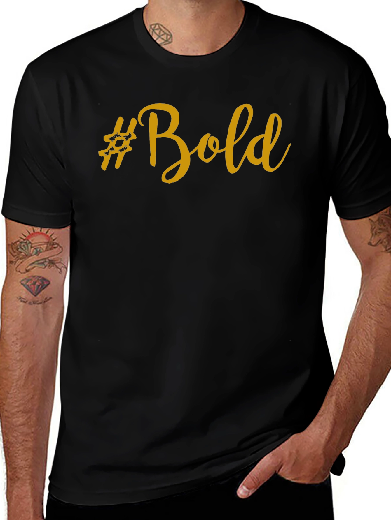 #Bold Graphic Tee - Stylish Short Sleeve T-Shirt