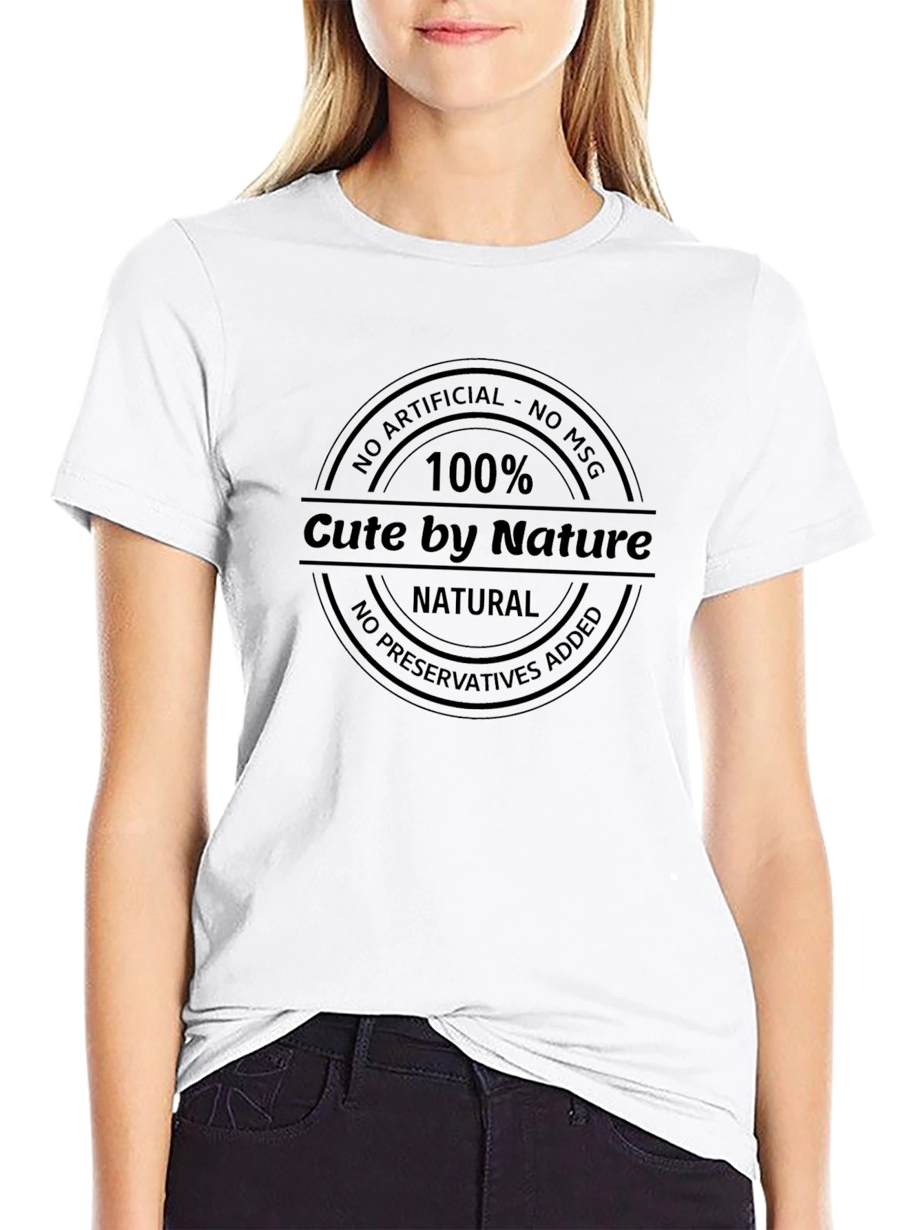 100% Cute by Nature Graphic Tee