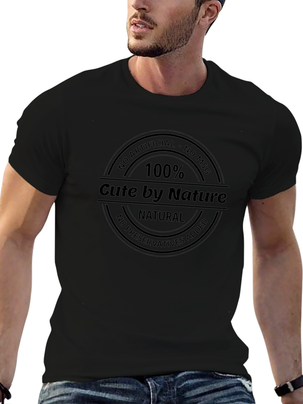 100% Cute by Nature Graphic Tee