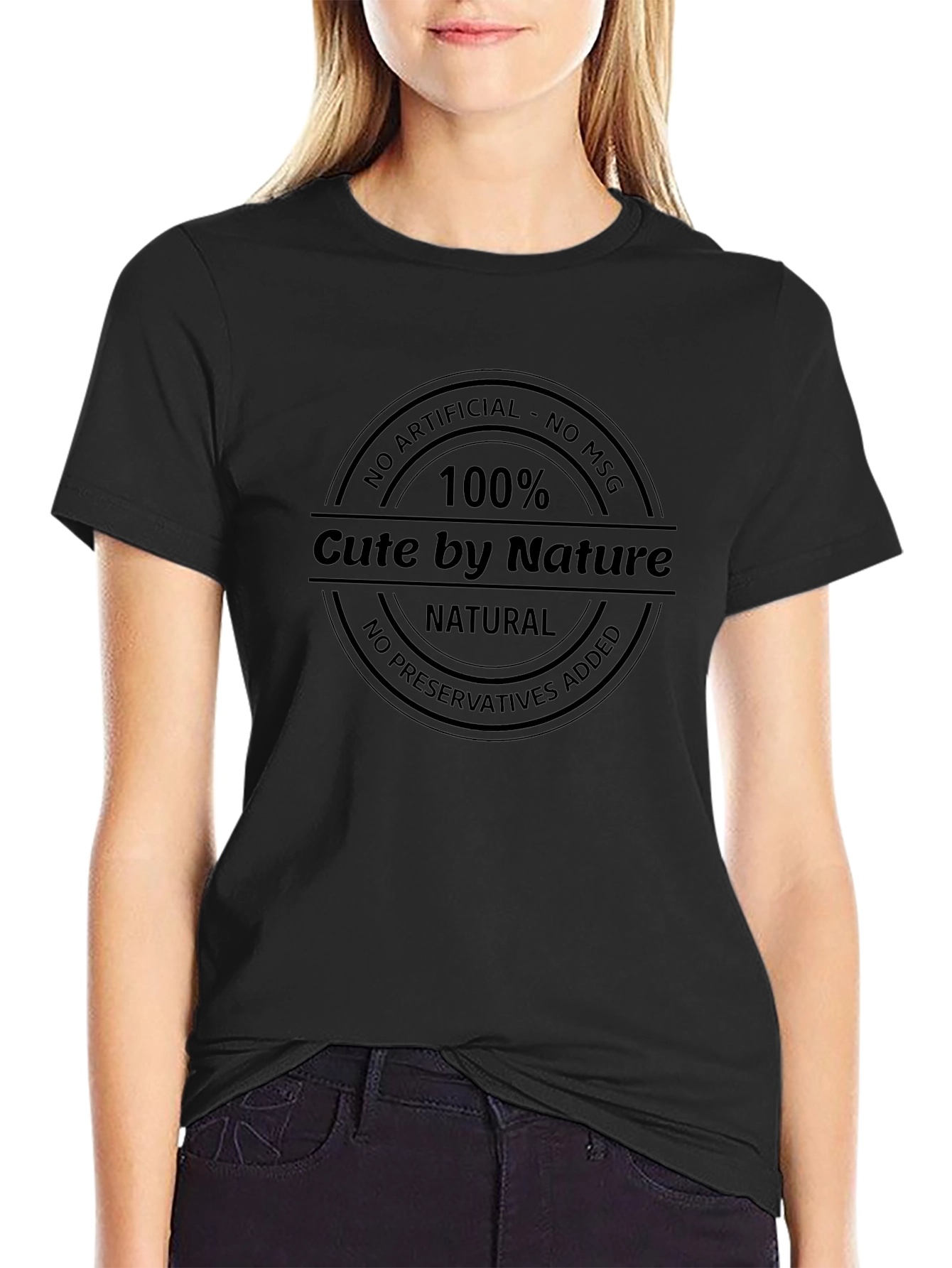 100% Cute by Nature Graphic Tee