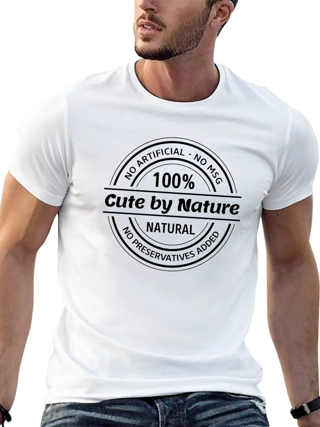 100% Cute by Nature Graphic Tee