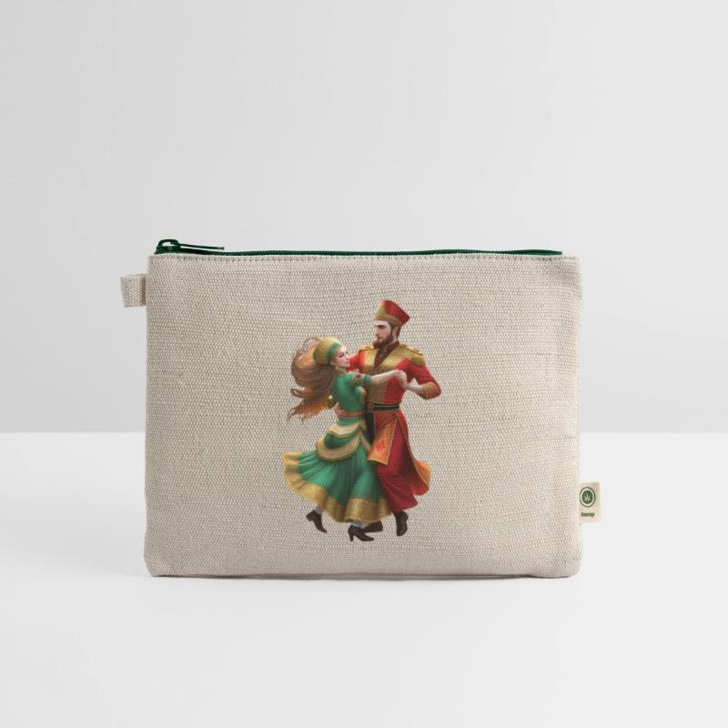 A Beautiful Traditional Dancing Couple