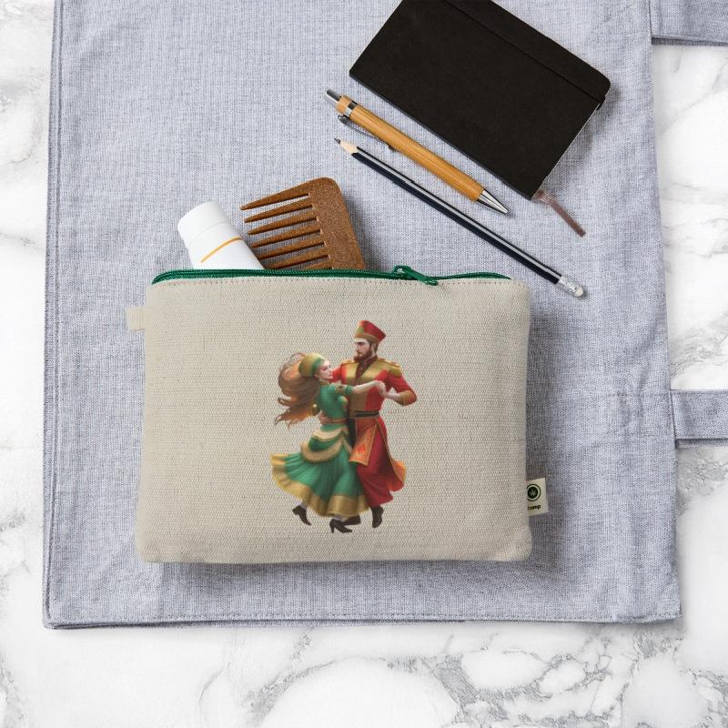 A Beautiful Traditional Dancing Couple