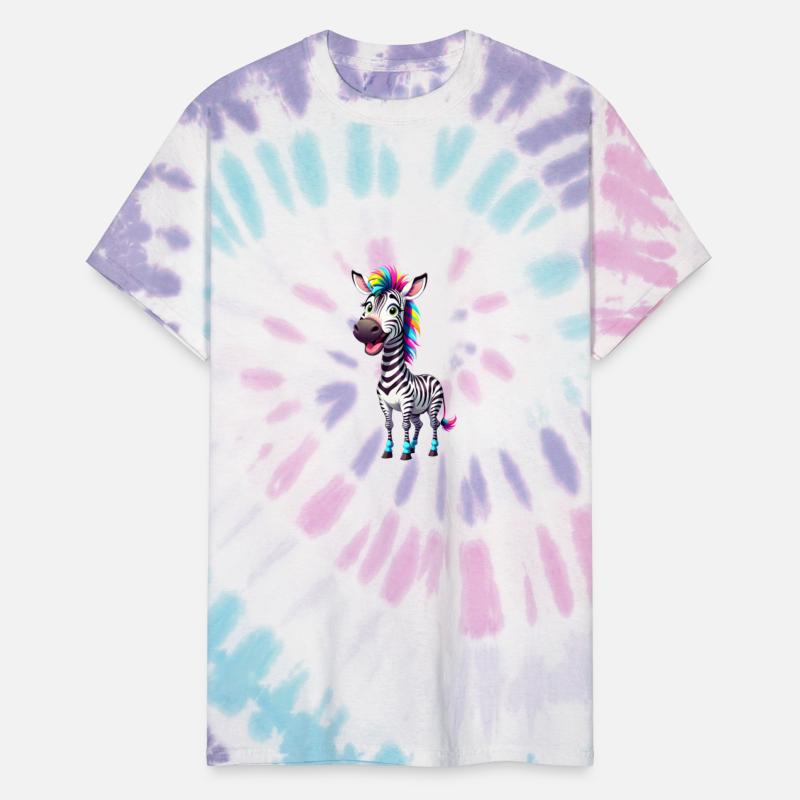 A Cartoonish Zebra in a Playful Pose