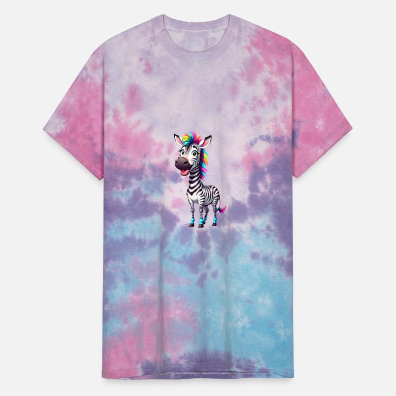 A Cartoonish Zebra in a Playful Pose