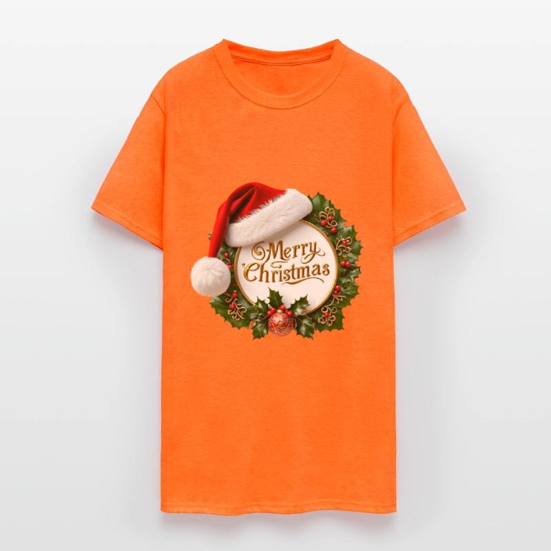 A festive Christmas wreath