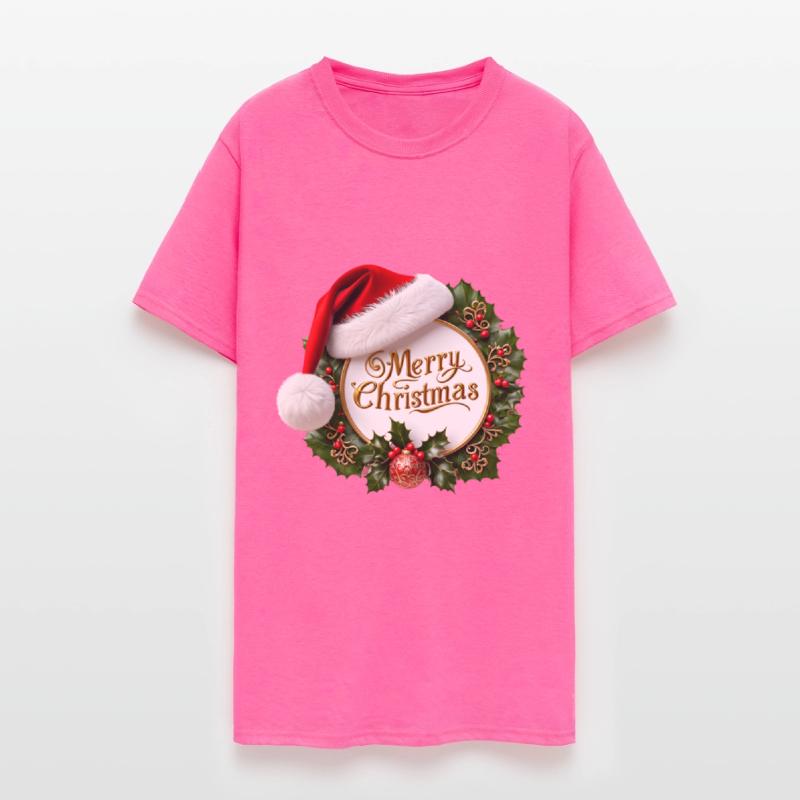 A festive Christmas wreath