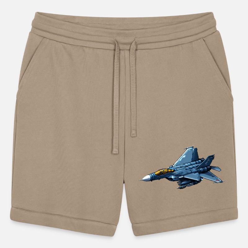 A pixel art of a air fighter