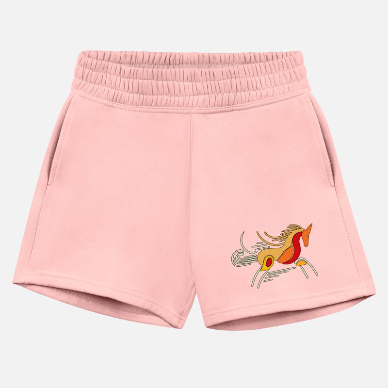 Abstract Equine Elegance: A Wild and Modern Horse