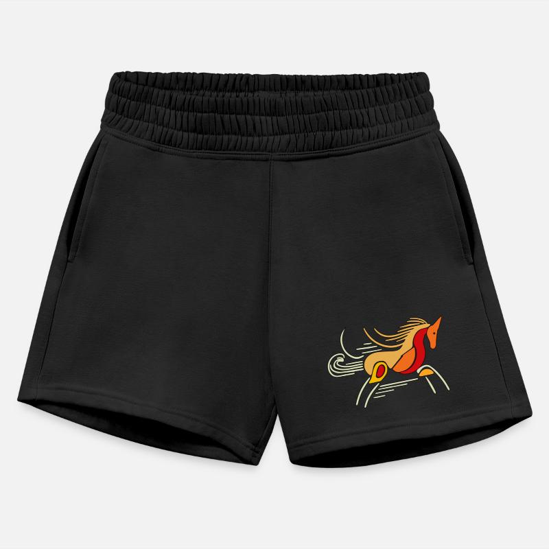 Abstract Equine Elegance: A Wild and Modern Horse