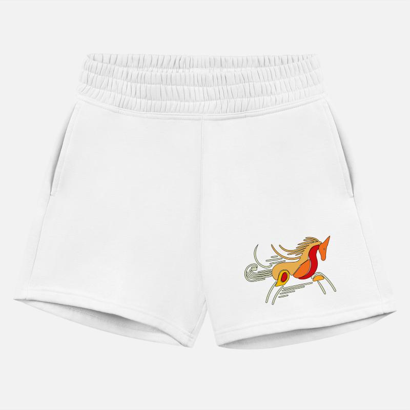 Abstract Equine Elegance: A Wild and Modern Horse