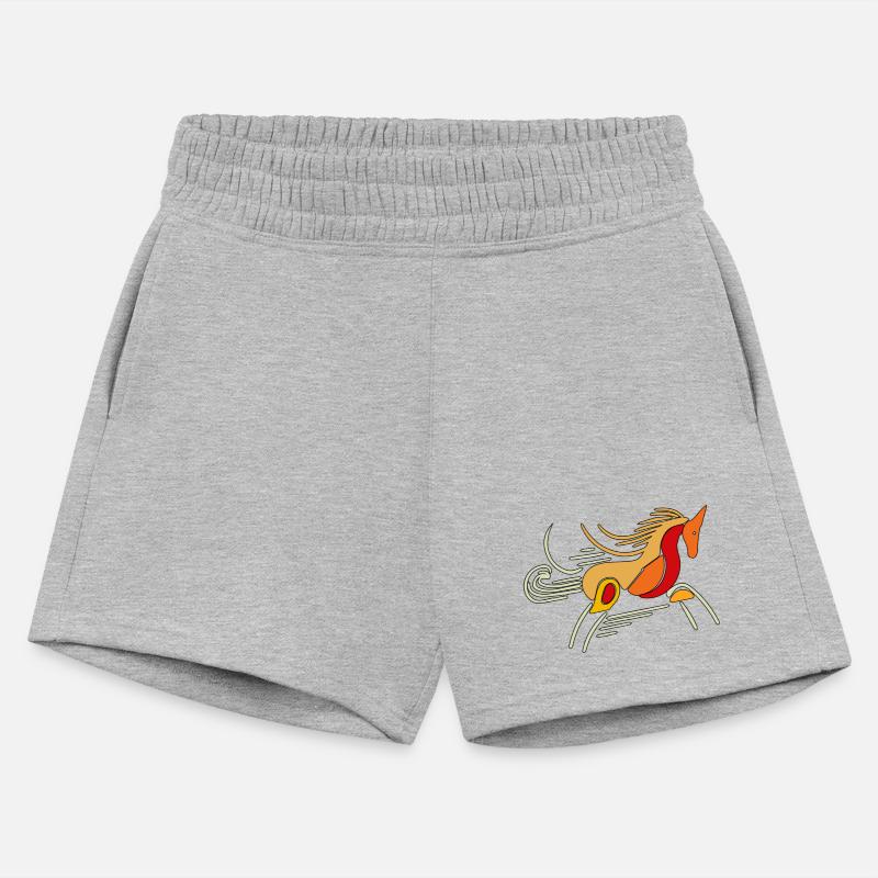 Abstract Equine Elegance: A Wild and Modern Horse