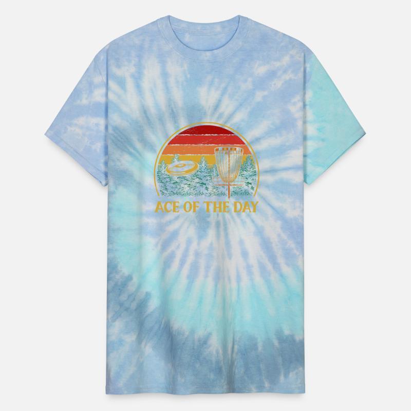 Ace of Day Disc Golf Contest Golfer Games Outdoor