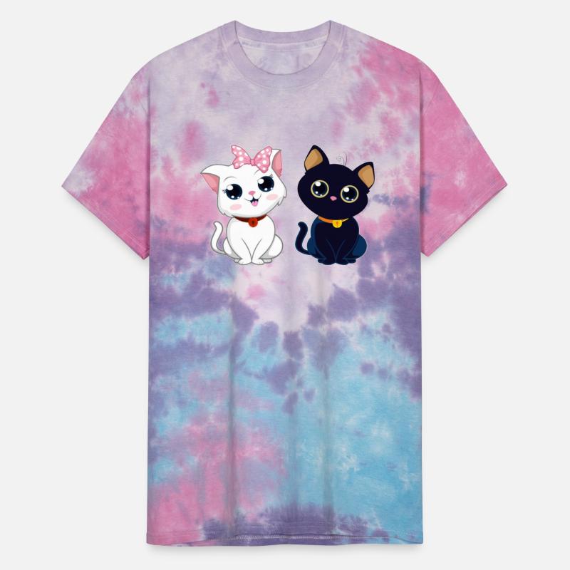 Adorable kittens in love