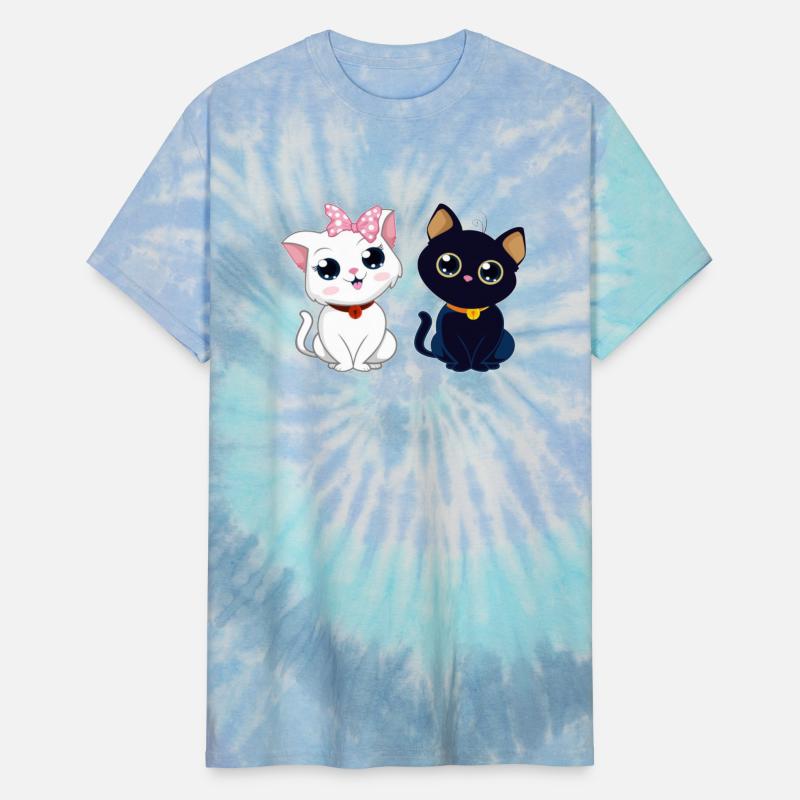 Adorable kittens in love