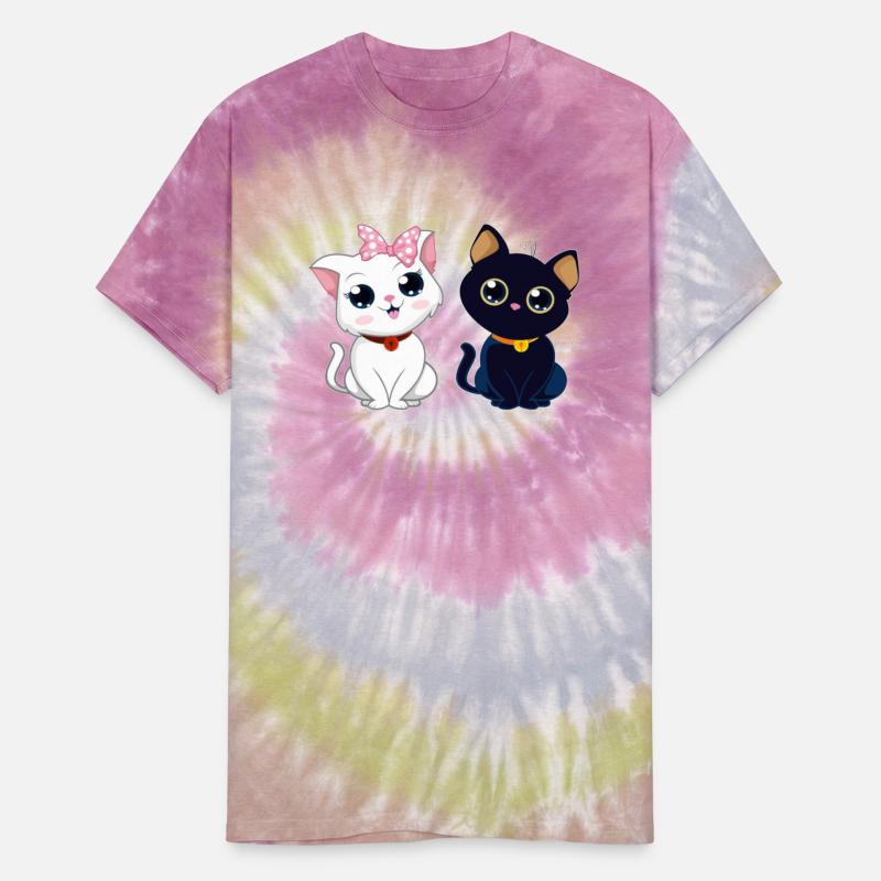 Adorable kittens in love