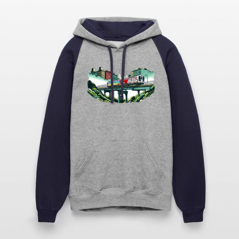 AI NYC Elevated Subway Line