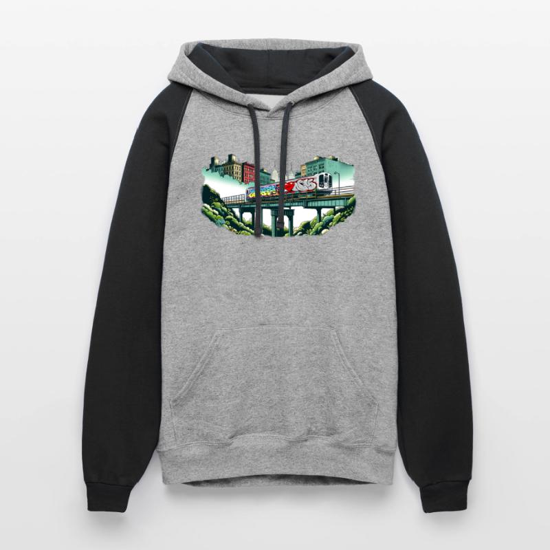 AI NYC Elevated Subway Line