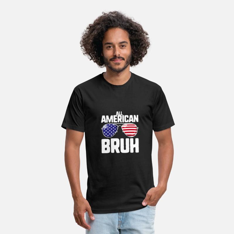 All American Bruh USA Flag Aviators 4th Of July