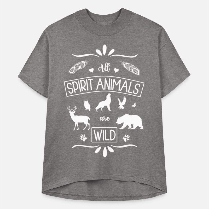 All spirit animals are wild - cool graphic design.