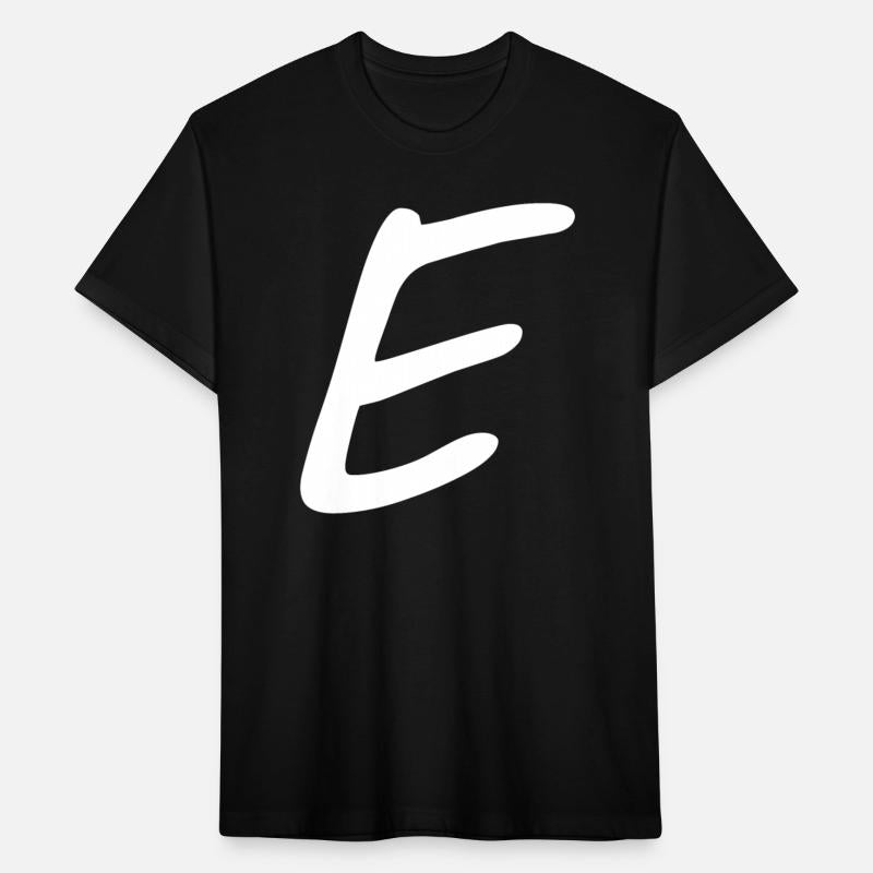 alphabet E, Letter E Tee Language Gift