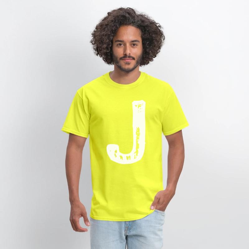 Alphabet J, Letter J Tee Language Gift