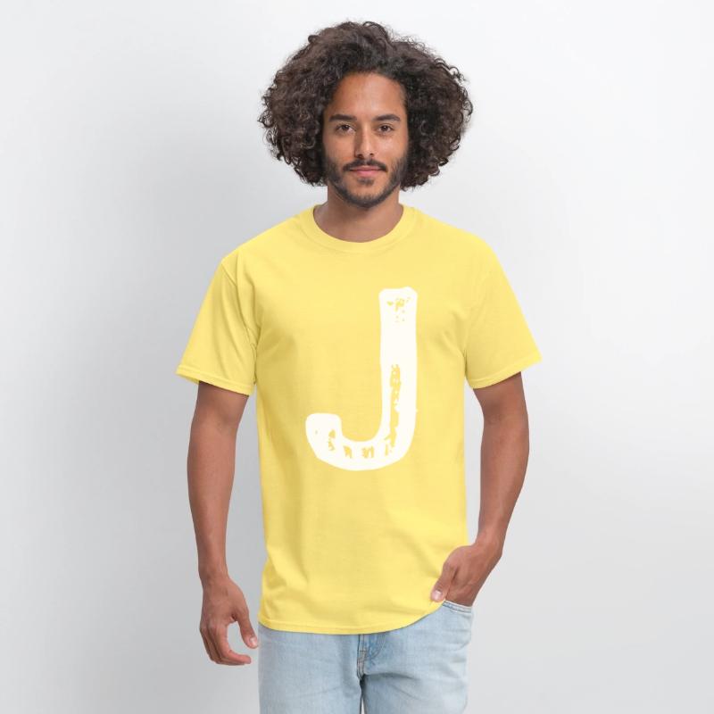 Alphabet J, Letter J Tee Language Gift