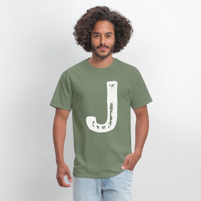 Alphabet J, Letter J Tee Language Gift