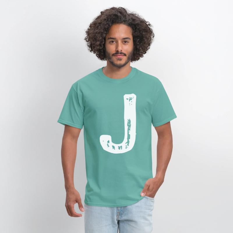 Alphabet J, Letter J Tee Language Gift