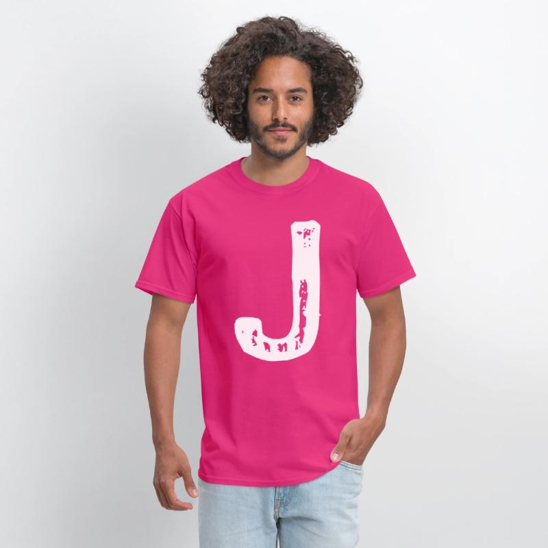 Alphabet J, Letter J Tee Language Gift