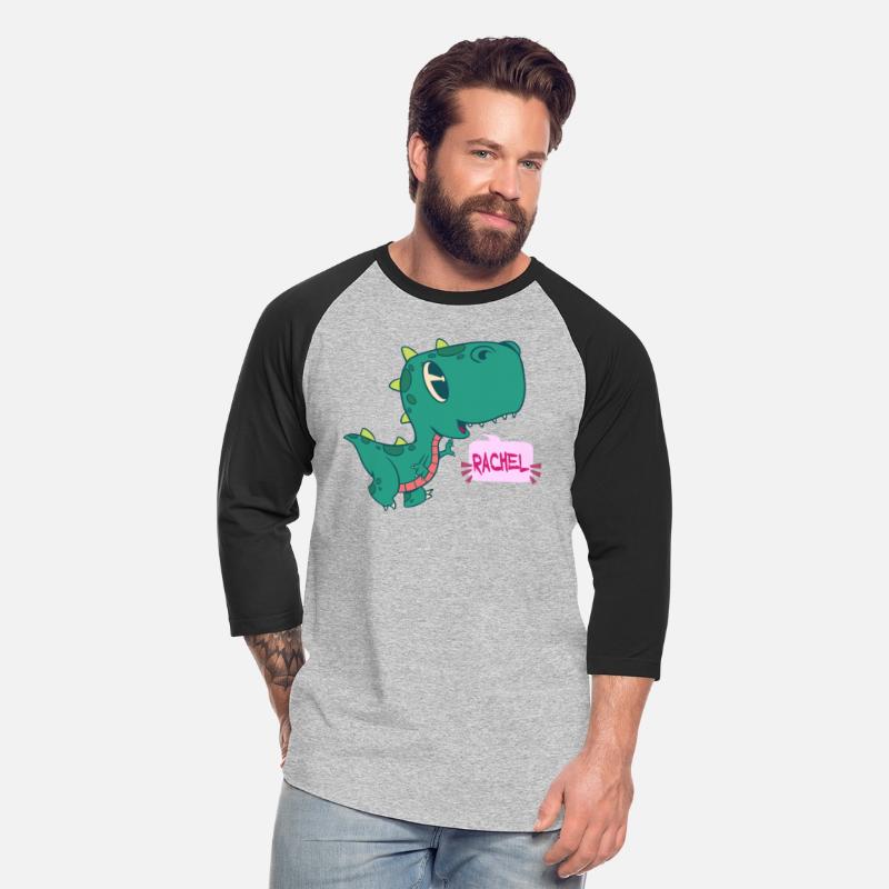 AMBER - Lovely girl name with cute dinosaur